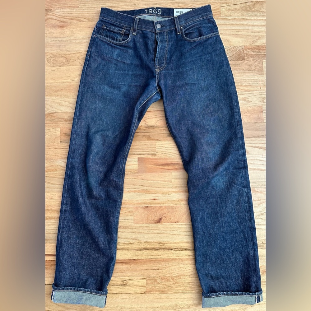 Gap 1969 Visalia Mills Selvedge Denim Jeans